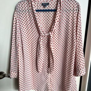ModCloth dot print blouse